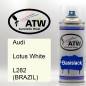 Preview: Audi, Lotus White, L282 (BRAZIL): 400ml Sprühdose, von ATW Autoteile West.